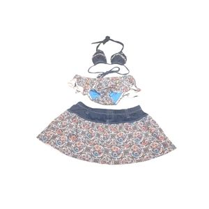 Lucky brand 3 piece Bathing Suit